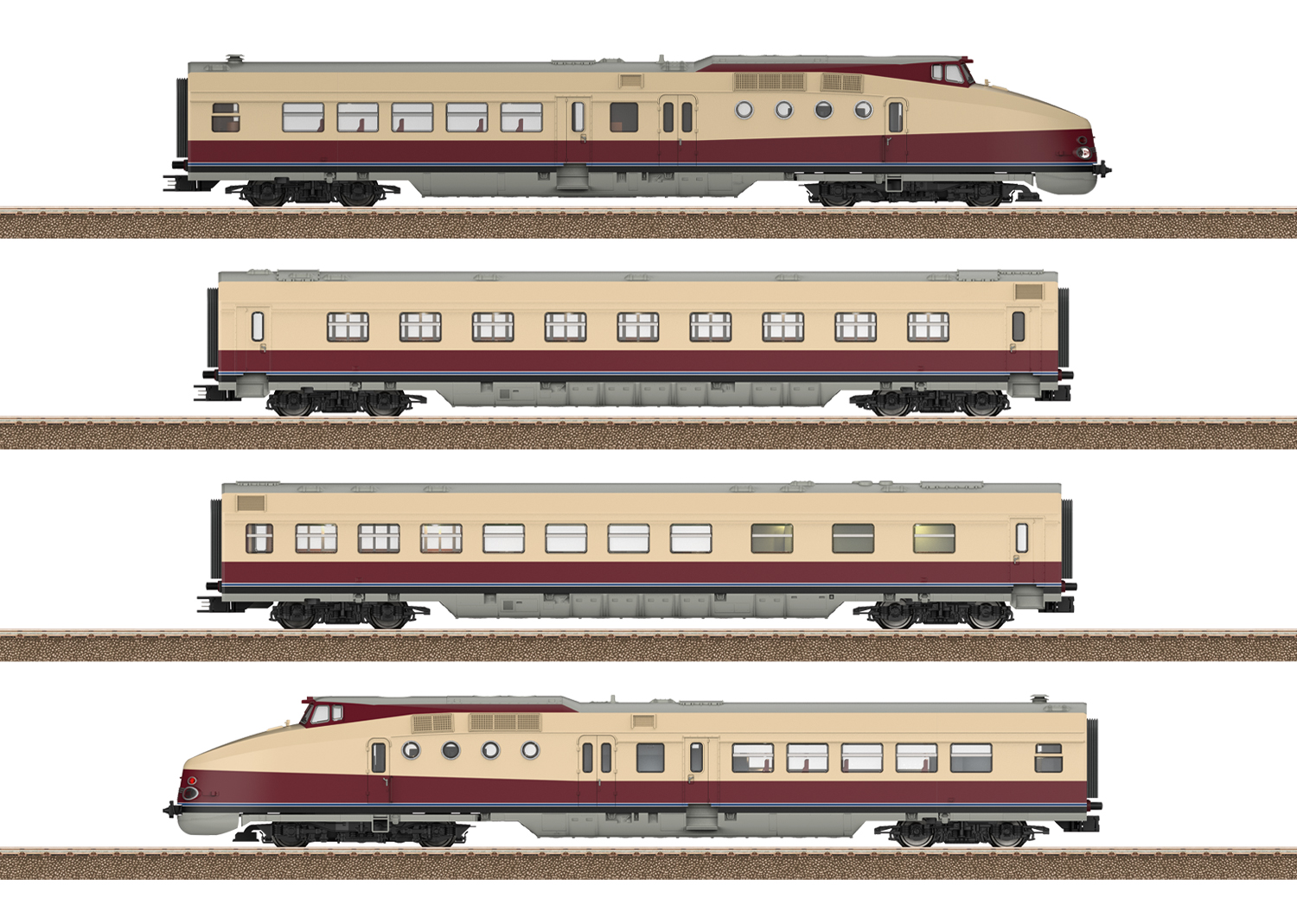 Triebzug VT 18.16 DR/DDR