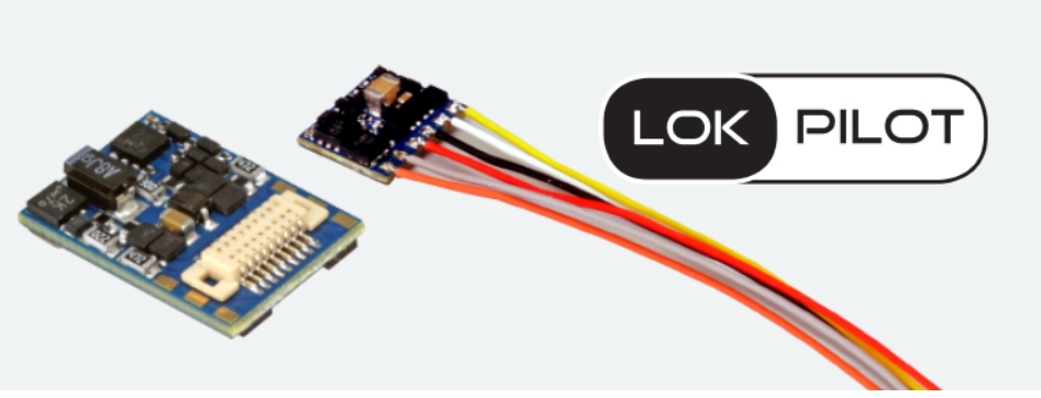 LokPilot 5 micro DCC, 6-pin NEM651, Retail, Spurweite N, TT