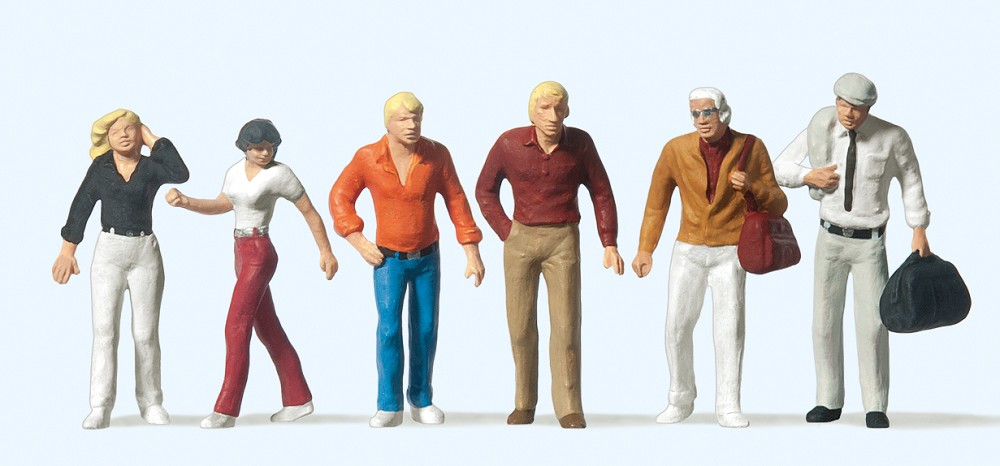 Gehende Passanten Gehende Passanten