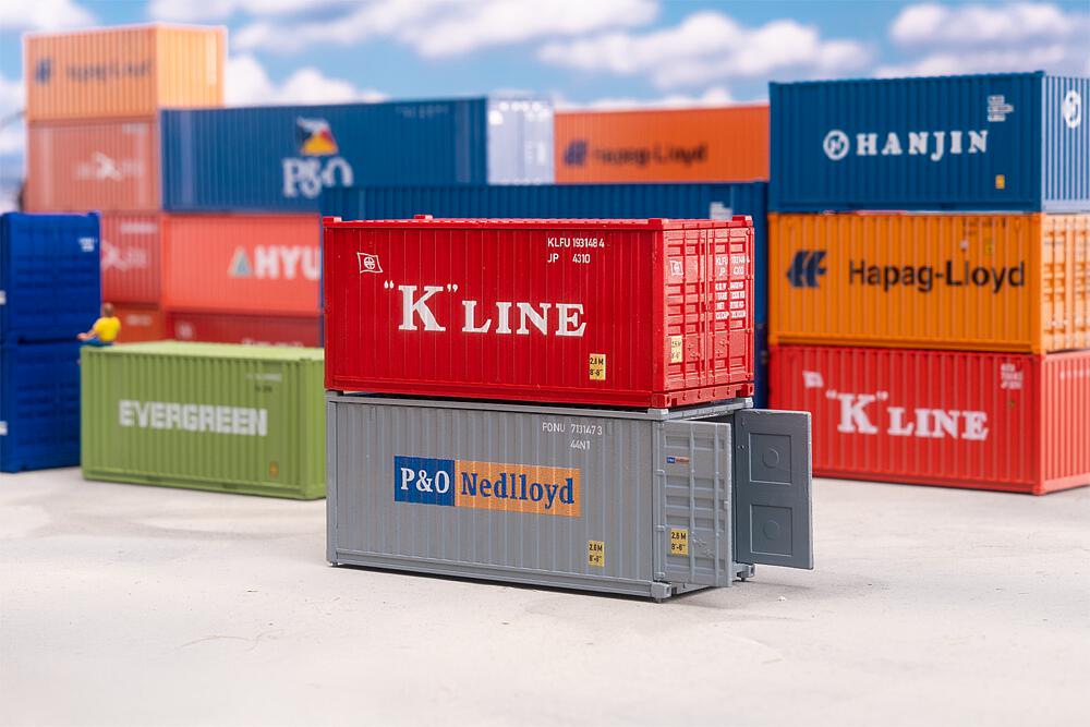 20' Container K-LINE und P&O