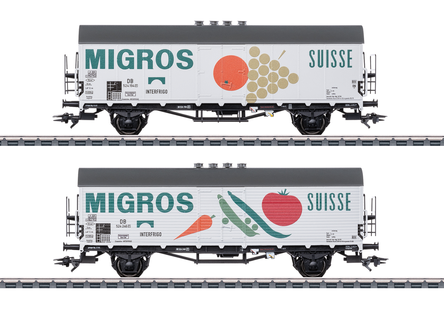 Kühlwagen-Set Migros DB