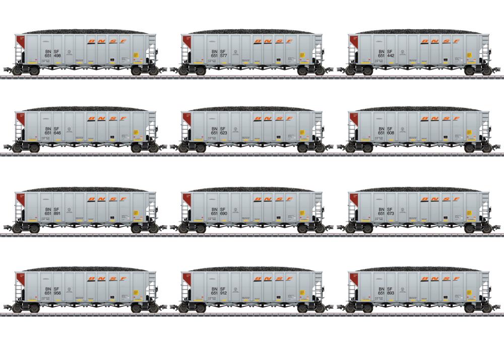 US Hopper Car-Set BNSF