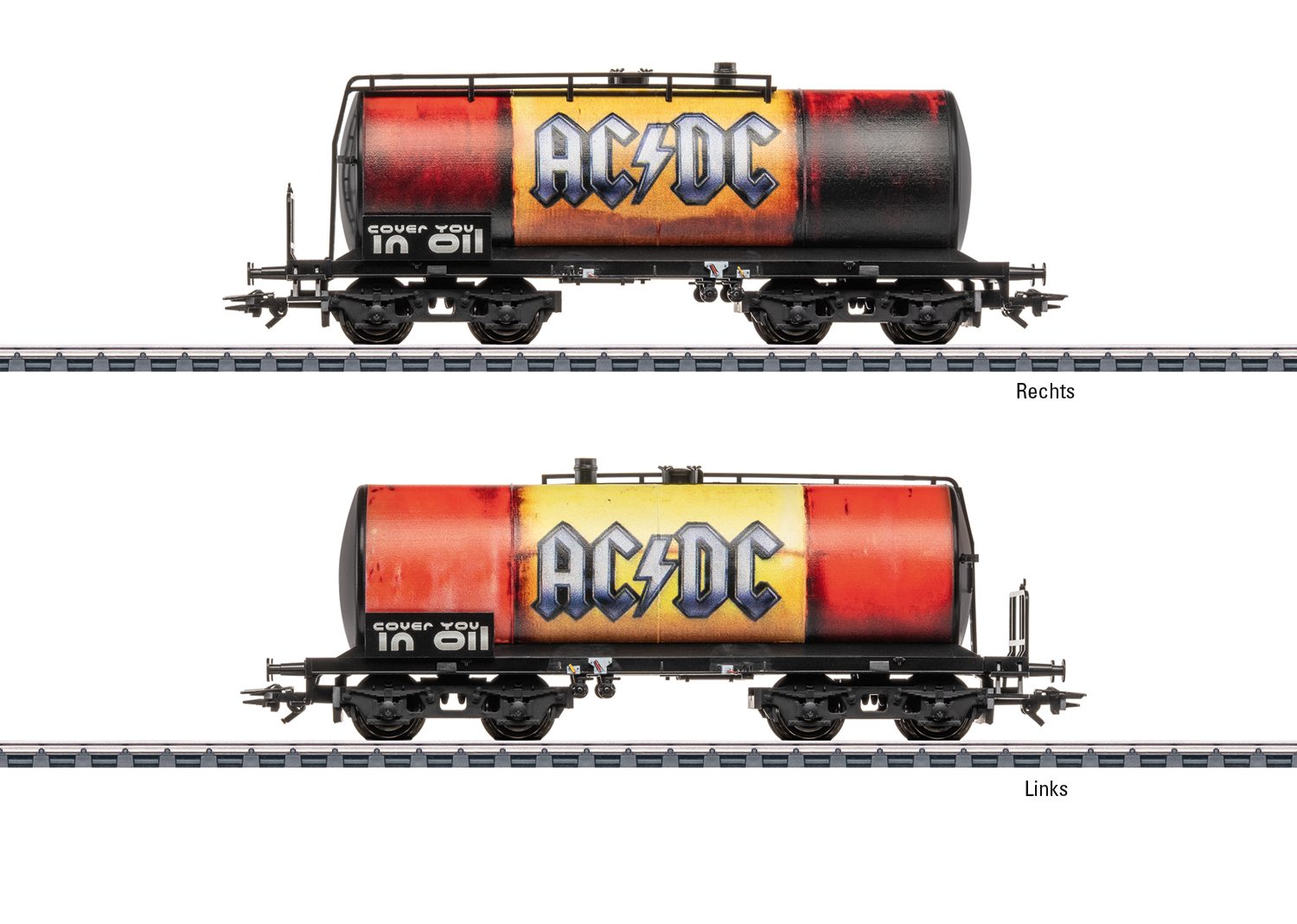 AC/DC Kesselwagen Cover you in Oil