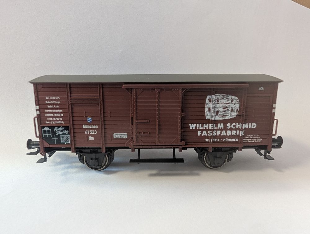 Bay. Güterwagen Fassfabrik Schmid München