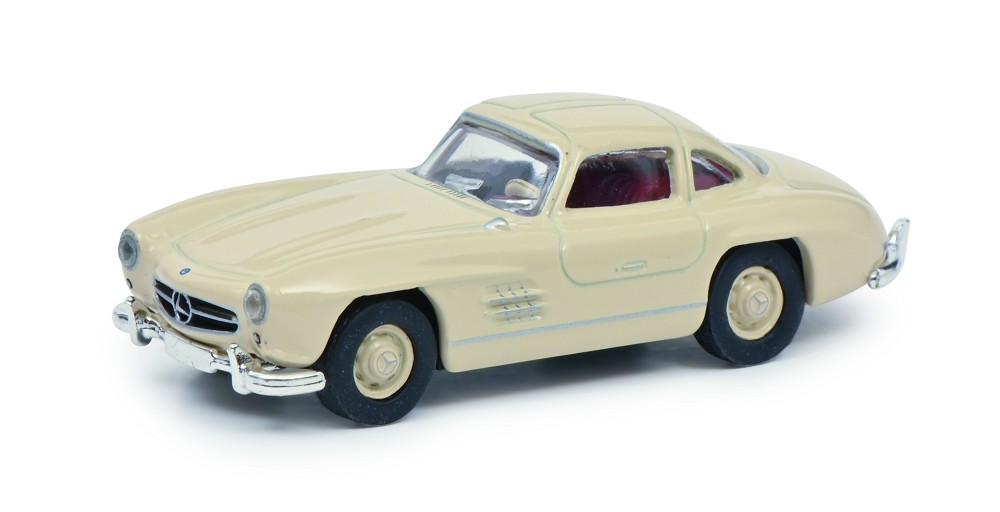 MB 300SL Coupe, beige 1:87