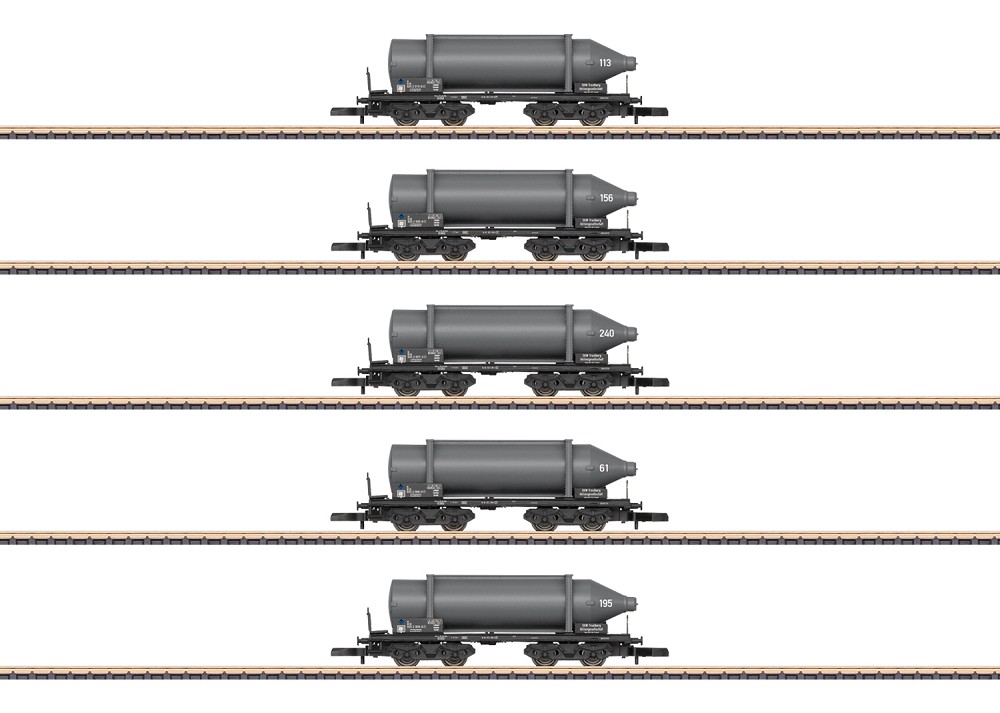 Carbid-Flaschenwagen-Set