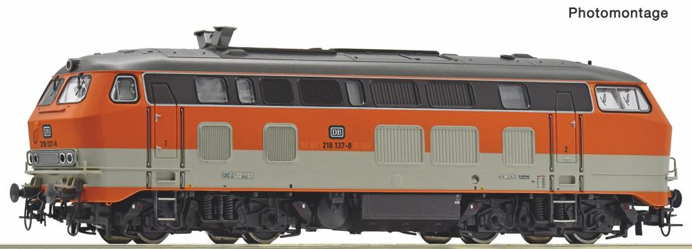 H0 Diesellok BR 218 137 Analog W13+