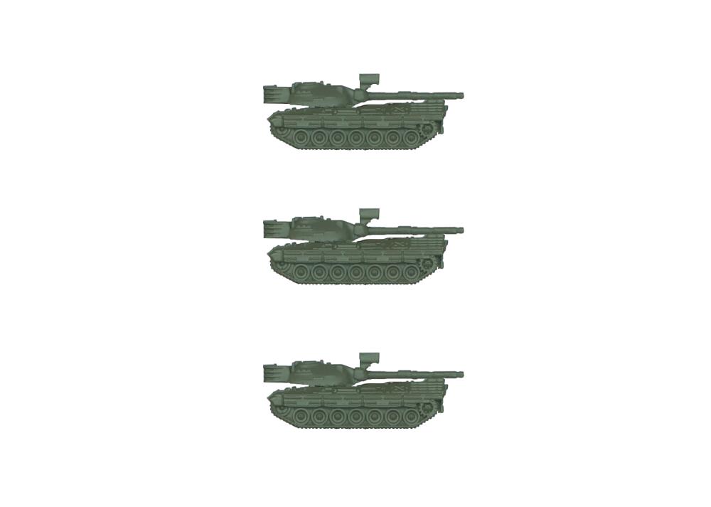 Fahrzeugset Panzer Leopard 1A