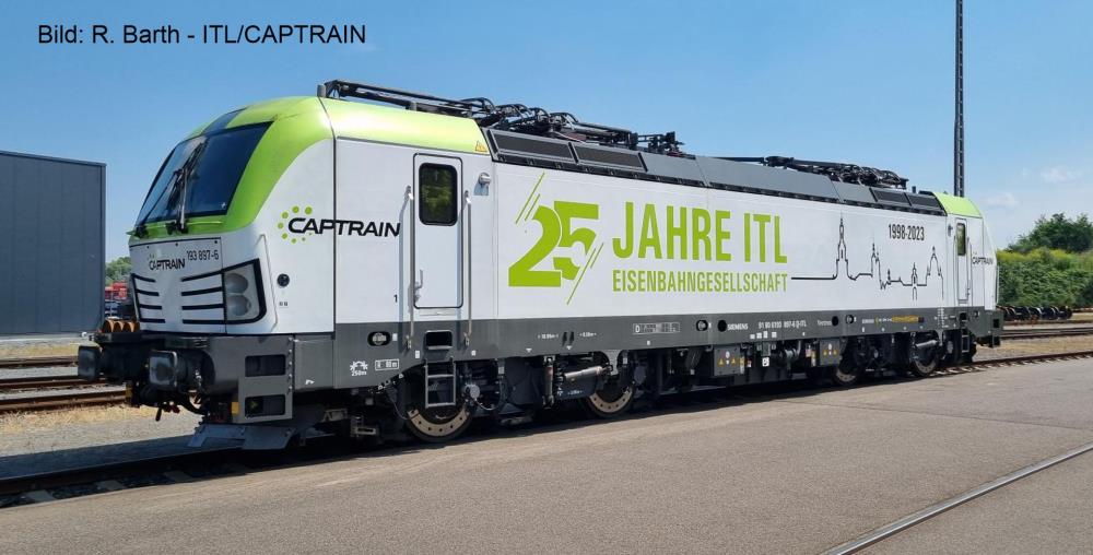 E-Lok 'Vectron' 193 897-6, ITL-CAPTRAIN, Ep.VI '25 Jahre ITL