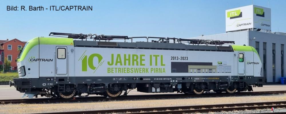 E-Lok 'Vectron' 193 897-6, ITL-CAPTRAIN, Ep.VI '25 Jahre ITL