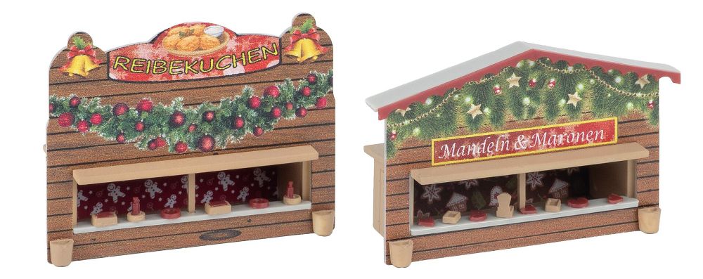 2 Weihnachtsmarktbuden N