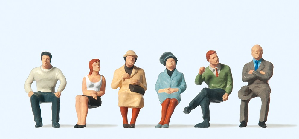 Sitzende Personen Sitzende Personen