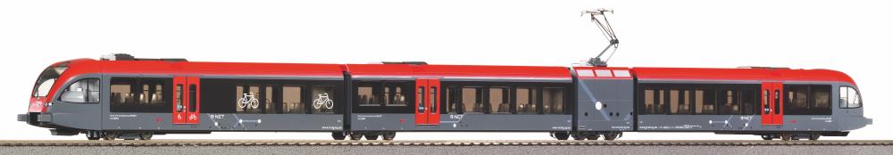 PIKO 59035 ~E-Triebwagen GTW 2/8 R-Net QBuzz VI + 8pol. Dec.
