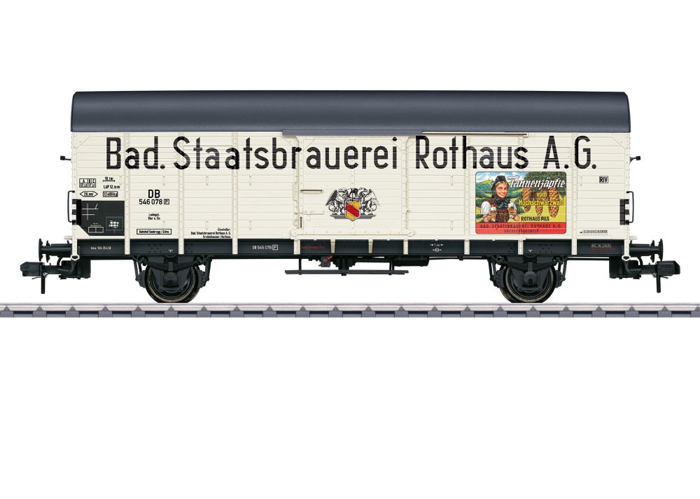 Gedeckter Güterwagen GL 11 Tannenzäpfle