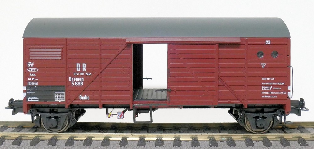 DR Brit-US-zone Bremen Gmhs35 Güterwagen