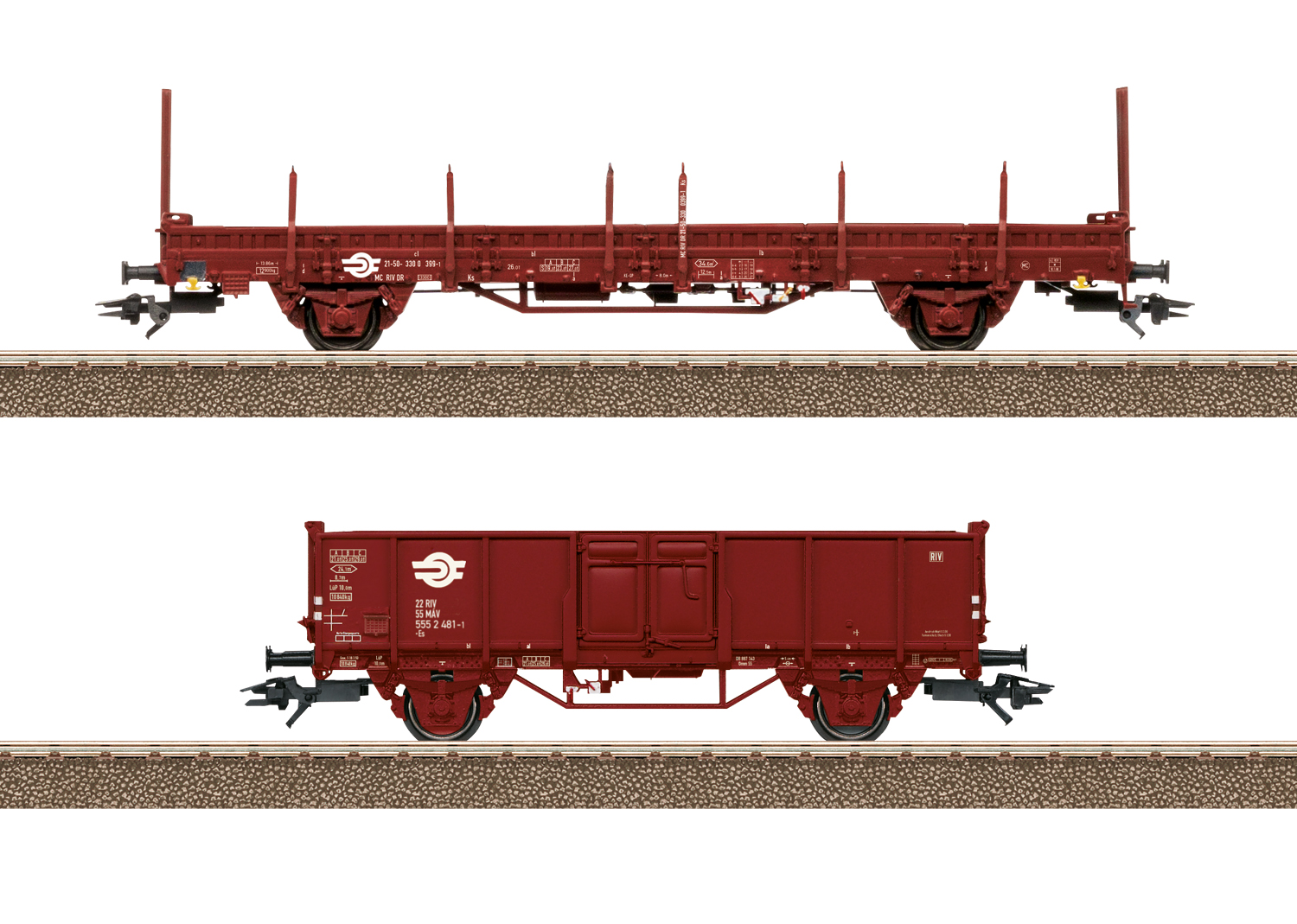 Güterwagen-Set MÁV Insider