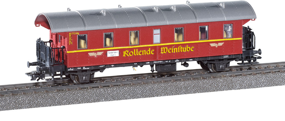 Märklin H0 Donnerbüchse Rollende Weinstube WRi, Ep.III+VI