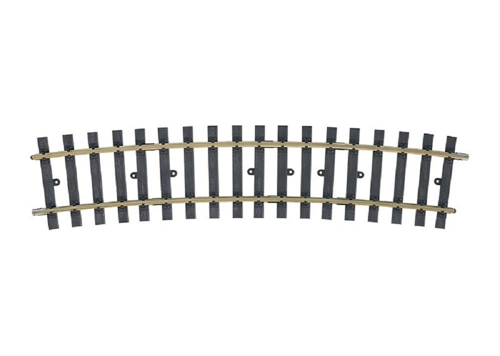 Gleis gebogen 15° 1394 mm(H10